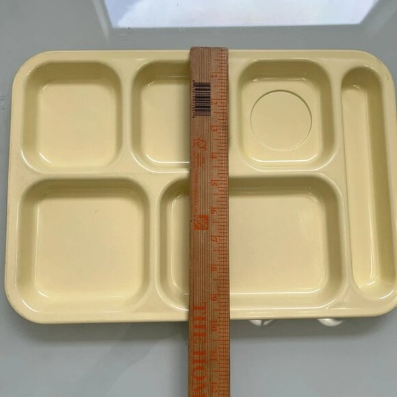 Set of 2 Vintage Dallas Ware Cafeteria Plastic Trays P71 * Made in USA - Picture 8 of 10